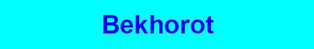 Bekhorot