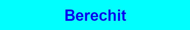 Berechit