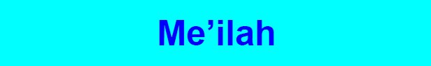 Me’ilah